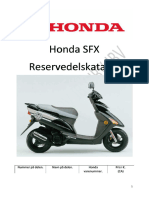 Parts Manual Honda SFX 50