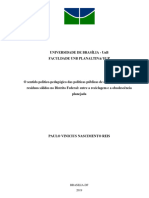 Extensão Rural - Projeto Sobre Brasilia