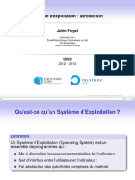 Systeme D-Exploitation Introduction - LIFL