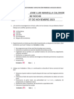 Cuestionario Capacitación Primeros Auxilios Básico