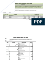 Presupuesto Analitico Riego