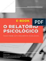 E-Book Dicas Relatorio Psicologico
