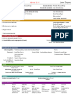 Programa Vida y Ministerio Mes de Febrero 2024