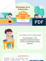 Teleología de La Educación