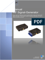 Manual Signal Generator