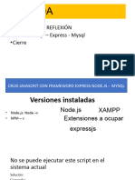 CRUD Javascript Express - Mysql