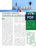 Coaching y Análisis Funcional de La Conducta