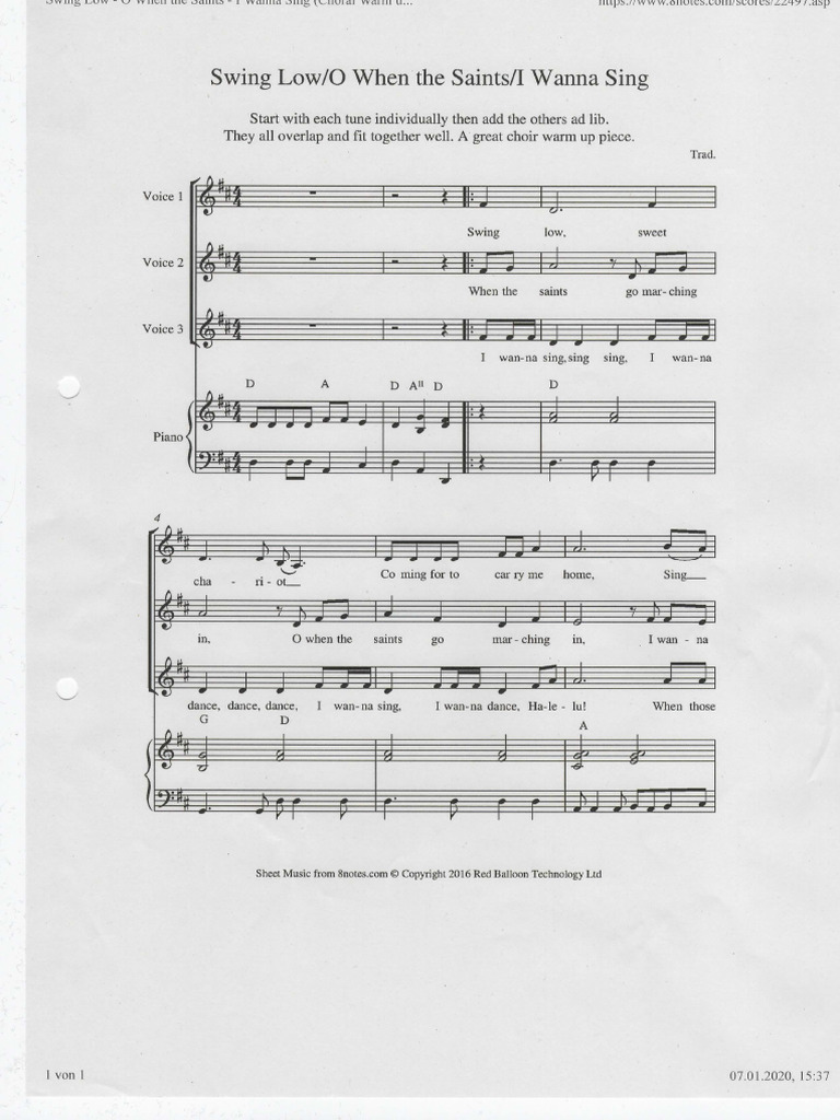 Sing Sing Sing Year