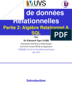 Partie 2 Algebre Relationnel & SQL