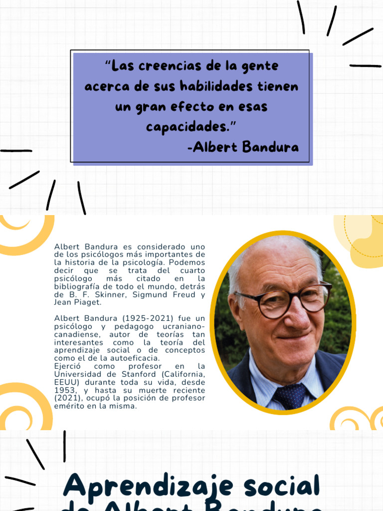 Aprendizaje Social De Albert Bandura Descargar Gratis Pdf