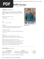 Lagoon - Knitted Jumper With Raglan For Men in DROPS Sky. Piece Is Knitted Top Down With English Rib. Size - S - XXXL - Free Pattern by DROPS Design