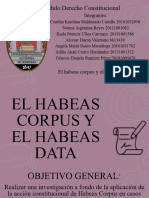 Presentación Habeas Corpus y Habeas Data