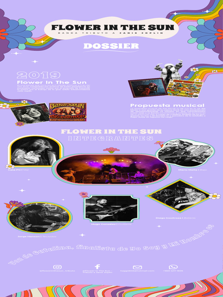 Dossier Flower in The Sun Tributo A Janis Joplin PDF