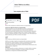 Guía para Padres Sobre TDAH en Los Niños