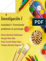 Actividad 4 - Formulando Problemas