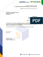 Ejemplo de Nota Respuesta Remitida