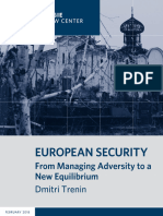 Trenin 2018 - European Security Today