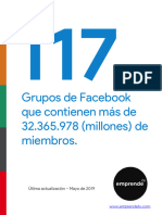 117 Grupos de Facebook