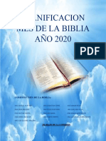 Planificacion Mes de La Biblia Año 2020