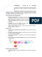 Carateristicas, Parametros y Etapas de Un Receptor Superheterodino