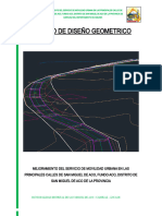 1.4.1. Diseño Geométrico (R.18)