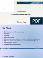 (Meeting 1) Introduction To Statistics