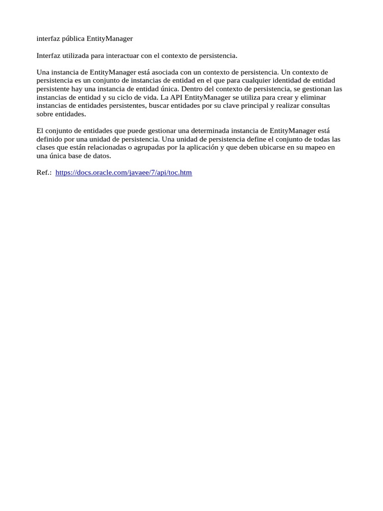 Entity Manager | PDF