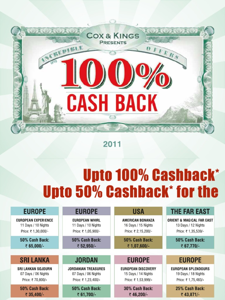 Cashback Booklet 100pc | PDF