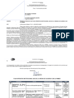 Informe 81 - 2022 PRESENTO PROYECTO DE PLAN OPERATIVO INSTITUCIONAL 2023 DE LA OREDIS DE ACUERDO CON LA PNMDD Aaa