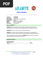 Ficha Técnica de ACRAMITE® 50 WS | PDF
