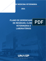 Plano de Gerenciamento de Resíduos - Clínica Veterinária e Complexo de Laboratórios