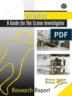 Death Investigation:: A Guide For The Scene Investigator