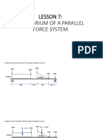 Bes 025 - Mod7 Equilibrium of Parallel Force System