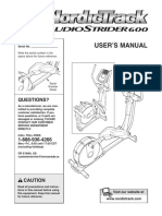 Elíptica Manual de Usuario