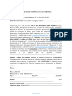 Contrato de Compraventa de Vehiculo Automotor de Luis Eduardo Romero Acevedo - Nuevo.