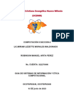 Universidad Cristiana Evangélica Nuevo Milenio (Ucenm) : Computación Ii Seccion-2