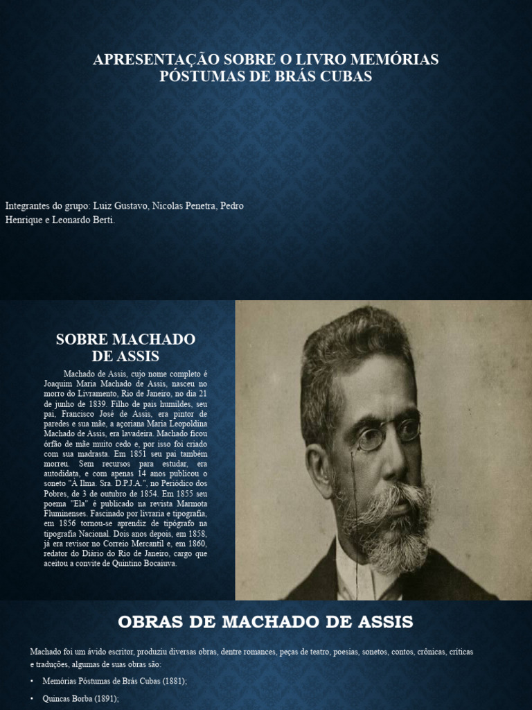 Memórias Póstumas de Brás Cubas PDF