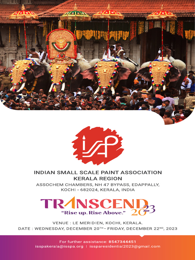 ISSPA Brochure - Kerela Event Dec 2023 | PDF