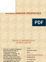 Hydrocarbon Properties