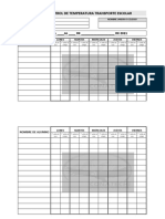 Planilla Control de Temperatura