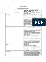 TEST PROPOSAL Final