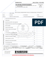 Indian Income Tax Return Acknowledgement: Acknowledgement Number:500402890170723 Date of Filing: 17-Jul-2023