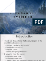 1 Creation vs. Evolution