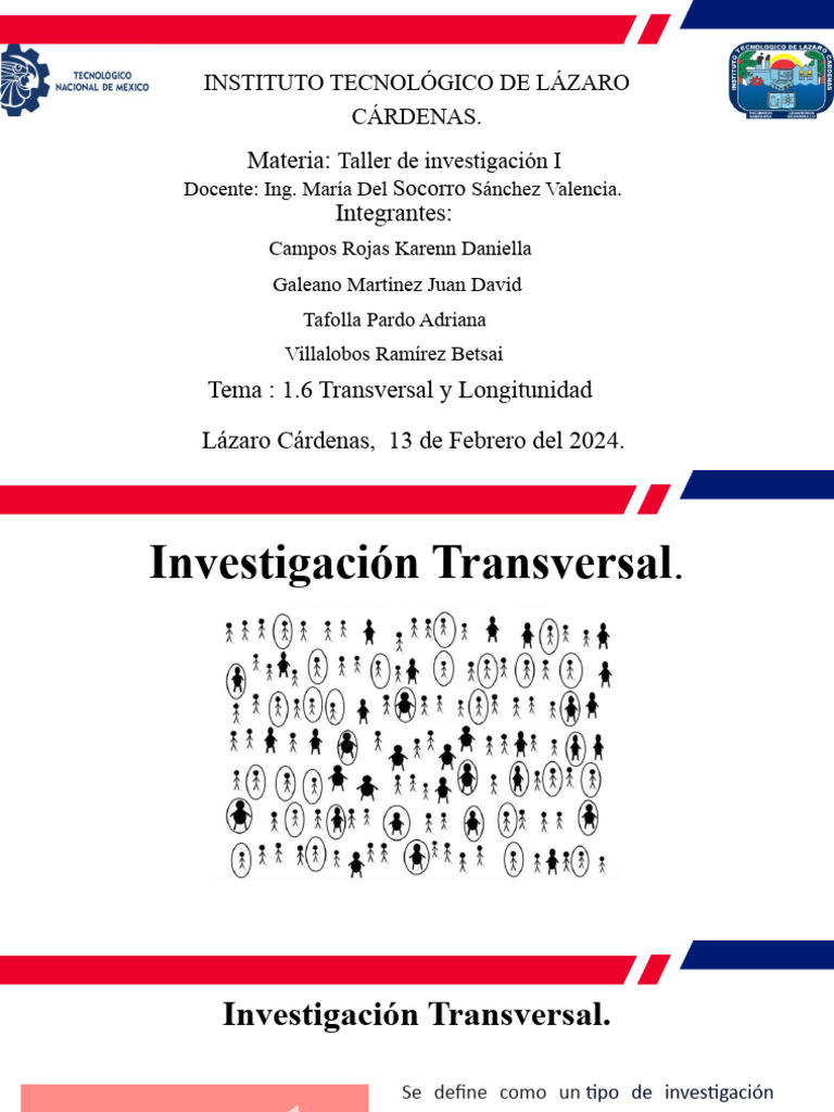 Transversal y Longitunidad | PDF | Investigación cuantitativa | Science