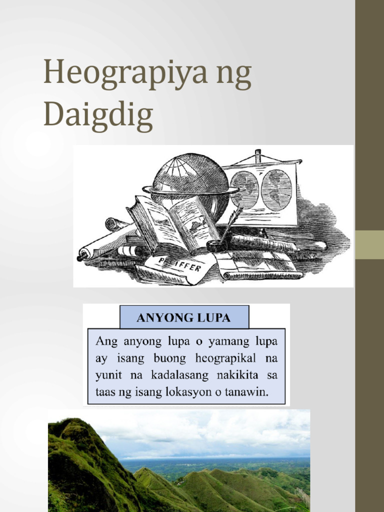 Ap8 Heograpiya Ng Daigdig Pdf