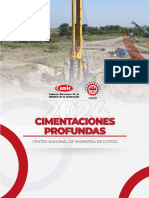 Catalogo de Costos Directos de Cimentaciones Profundas 2024