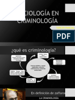 Sociologia Criminológica