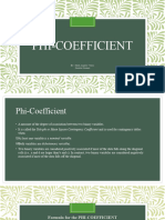 Phi Coefficient