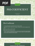 Phi Coefficient