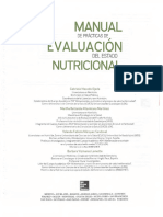 Manual de Practicas de Evaluacion Del Estado de Nutricion